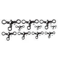 Mustad Barrel Three Way Cross Swivels